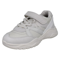 Kids Clarks Chunky Sole Sports Trainers Feather Pace K