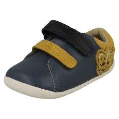 Boys Clarks Casual Shoes With Big Cat Detail Roamer Race T