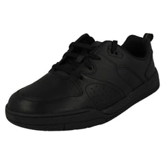 Boys Clarks Lace Up School Shoes Kick Step Y