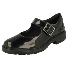 Girls Clarks Mary Jane Style Shoes Loxham Walk Y