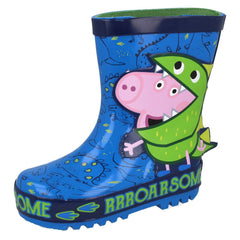 Boys Character George pig Roarsome Wellington Boots GUV24096AA01PEZZ