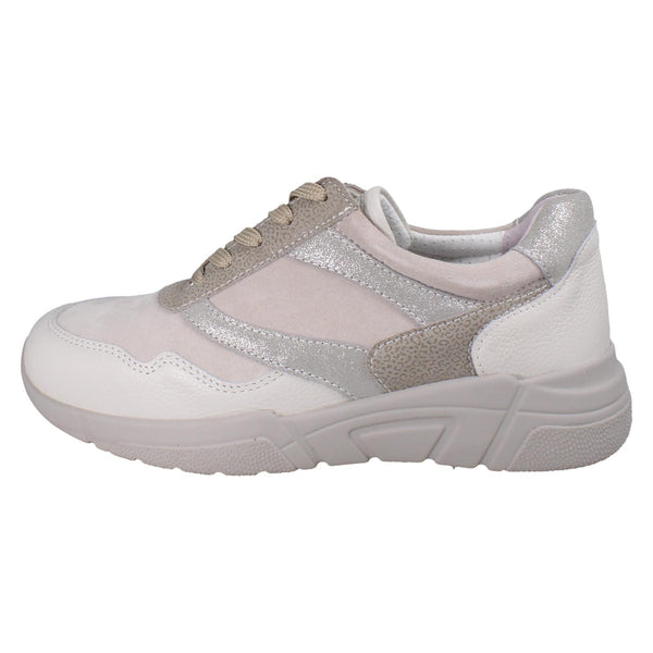 Ladies DB Wide Fit Trainers Watercress
