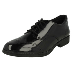 Girls Clarks Lace Up School Shoes Sami Walk