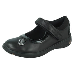 Girls Clarks Formal School Shoes Sea Shimmer T