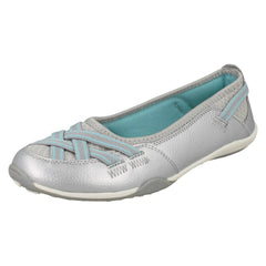 Ladies Down To Earth Flat Shoes