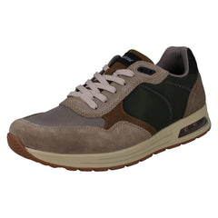 Mens Rieker Casual Lace Up Suede Leather Trainers B1000