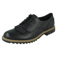Ladies Clarks Lace Up Smart Shoes Griffin Mabel