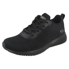 Ladies Bobs Sport By Skechers Trainers With Memory Foam Tough Talk 32504