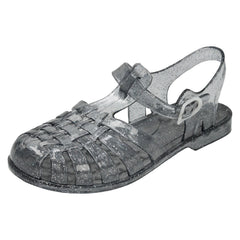 Girls Spot On Closed Toe Jelly Sandals