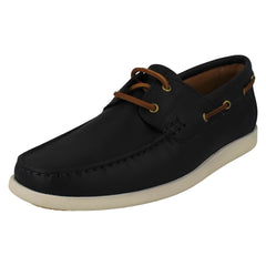 Mens Clarks Unstructured Lace Up Deck Shoes Ferius Coast