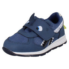 Boys Spot On Hook And Loop Trainers N1163