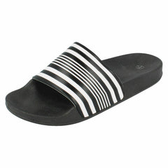 Mens Spot on Striped Mule