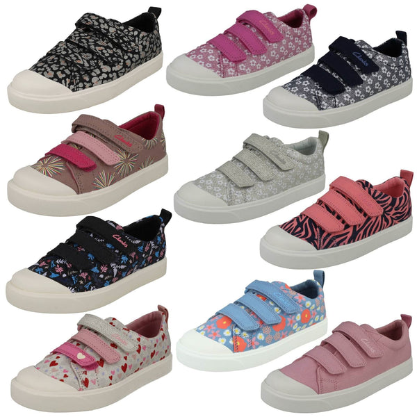 Girls Clarks Machine Washable Casual Shoes City Vibe