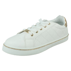 Ladies Spot On Casual Trainers F7190