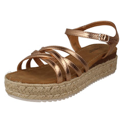 Ladies Savannah Flatform Sandals F12093