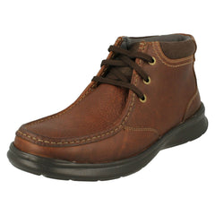 Mens Clarks Casual Lace Up Boots Cotrell Top