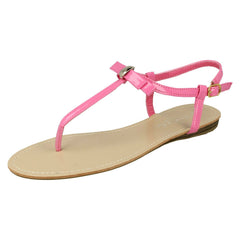 Ladies Spot On Open Toe Sandals