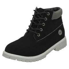Unisex Childrens Spot On Casual Ankle Boots