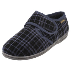 Mens Rosebank Extra Wide Fit Indoor Slippers Dan