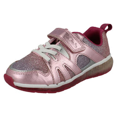 Girls Clarks GloMove Trainers Spark Sparky