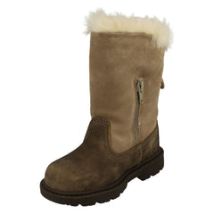 Girls Caterpillar Boots Bruiser Sc Zip P201668