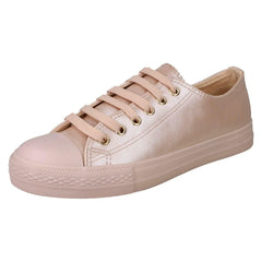 Ladies Spot On Casual Pumps