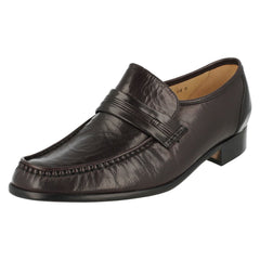 Mens Grenson Leather Moccasin Shoes - Clapham