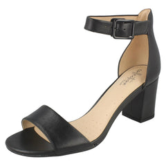 Ladies Clarks Heeled Sandals Deva Mae