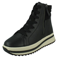 Ladies Rieker Dual Zip Casual Boots W3870