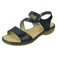 Ladies Rieker Stylish Strappy Sandals 659C7