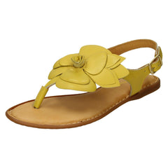 Ladies Leather Collection Toepost Sandals F00207