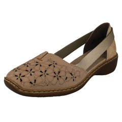 Ladies Rieker Cut Out Summer Shoe 41356