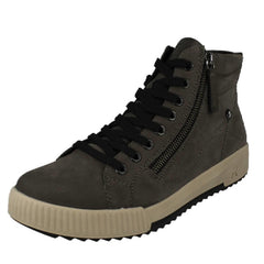 Womens Rieker Zip Up Lace Ankle Boots W0164