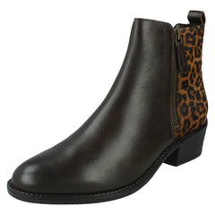 Ladies Van Dal Zip Fastening Ankle Boots Barlow II