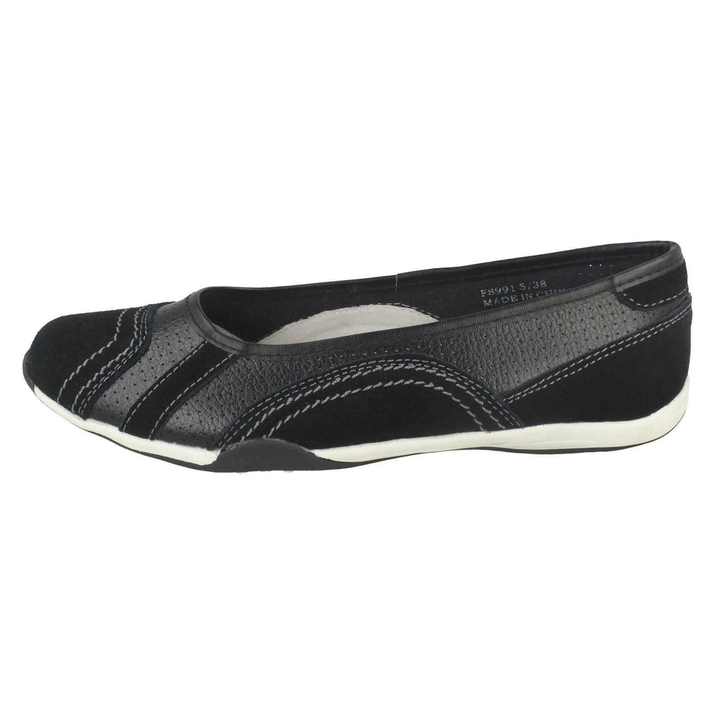 Ballerine Basse Da Donna Down To Earth - Tomaia In Pelle, Fodera In Pelle, Suola Sintetica, Colore Marrone Bronzo, Taglia 38 EU - 2