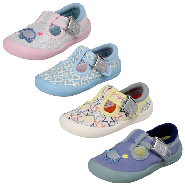 Childrens Unisex Clarks Canvas Briley Way