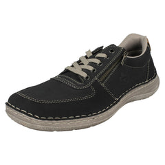 Mens Rieker Zip Detailed Extra Wide Fitting Shoes 03030