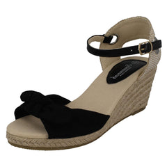Ladies Savannah Mid Rope Wedge Sandals
