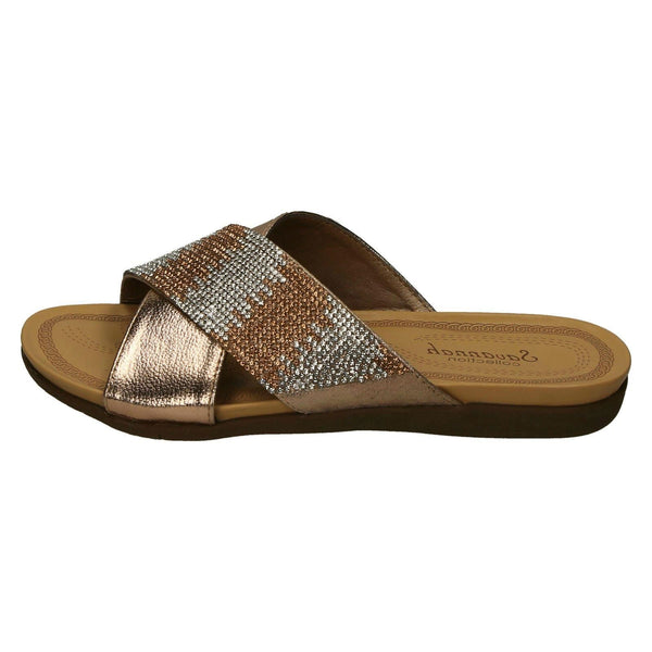 Ladies Casual Savannah Jeweled Sandals