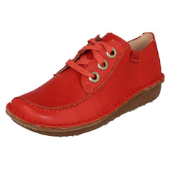 Ladies Clarks Comfortable Lace Up Shoes Funny Dream