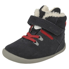 Childrens Clarks Fox Detailed Ankle Boots Roamer Snug T