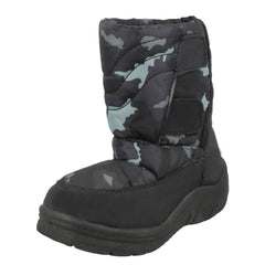 Boys Spot On Padded Snow Boots