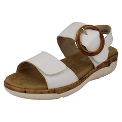 Ladies Remonte Buckle Detailed Sandals R6853