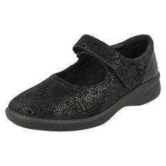 Ladies Padders Dual Fit Flat Shoes Sprite 2