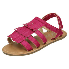 Girls Spot On Sandal With Tassles