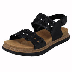 Ladies Clarks Woven Sandals Arwell Glide