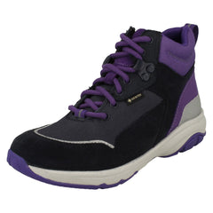 Childrens Clarks Gore-Tex Lace Up Ankle Boots Rock Race GTX K