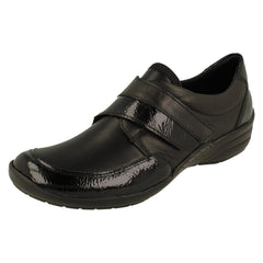 Ladies Remonte Hook And Loop Wide Fitting Shoes R7600