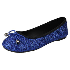 Girls Spot On Glitter Ballerinas