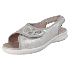 Ladies DB Shoes Hook and Loop Sandals Lobelia